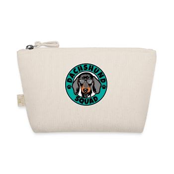 Dachshund Squad I Dog Lover I Dachshund - Bio-Täschchen - Natur - Vorne