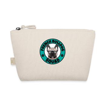 French Bulldog Squad I Dog Lover I French Bulldog - Bio-Täschchen - Natur - Vorne