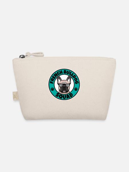 Français Bulldog Squad I Amoureux des chiens I Français Bulldog - Trousse biologique - nature - Devant