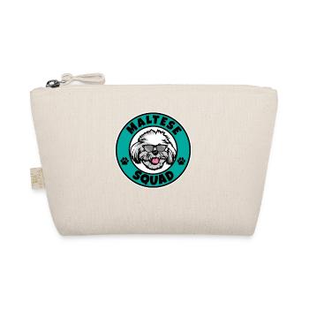 Maltese Squad I Dog Lover I Maltese - Bio-Täschchen - Natur - Vorne