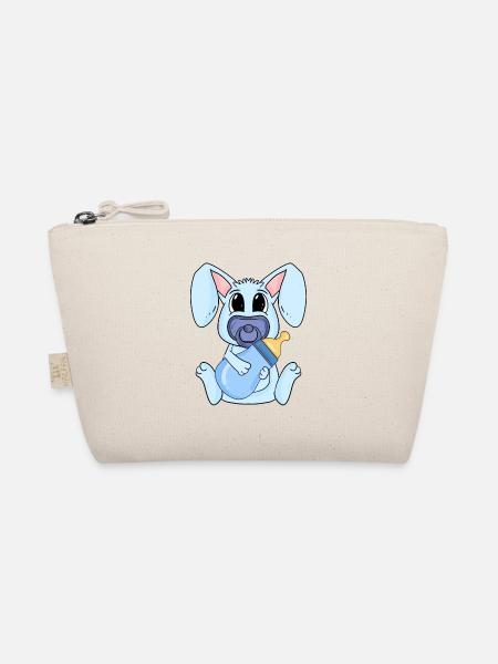 Bébé Garçon Lapin - Trousse biologique - nature - Devant
