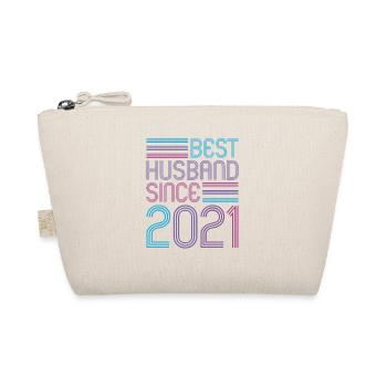 Meilleur mari depuis 2021 1er anniversaire de mariage - Trousse biologique - nature - Devant