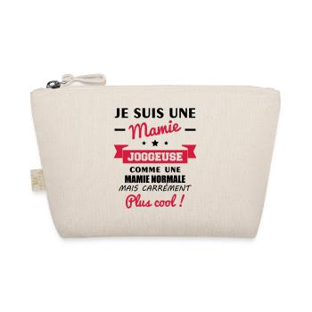 Mamie joggeuse, jogging,running,course à pied - Trousse biologique - nature - Devant