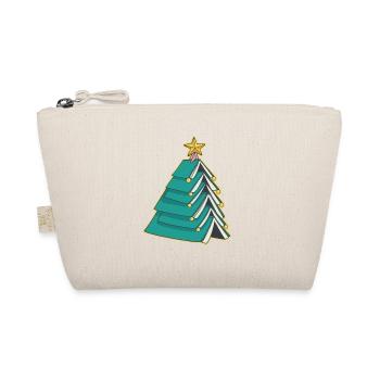 Arbre de Noël de livres pour écrivains auteurs - Trousse biologique - nature - Devant