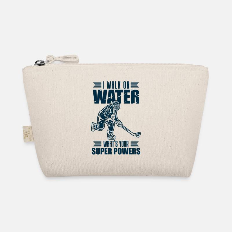 Eishockey Trainer Eishockey Spieler Eishockey Schl - Bio-Täschchen - Natur