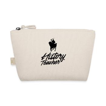 History Teacher Nerd History Historian - Organic Pouch - nature - Front
