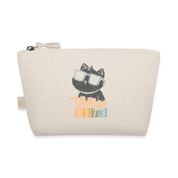 Anniversaire 1973 73 Vintage Cat Vintage Cadeau - Trousse biologique - nature - Devant