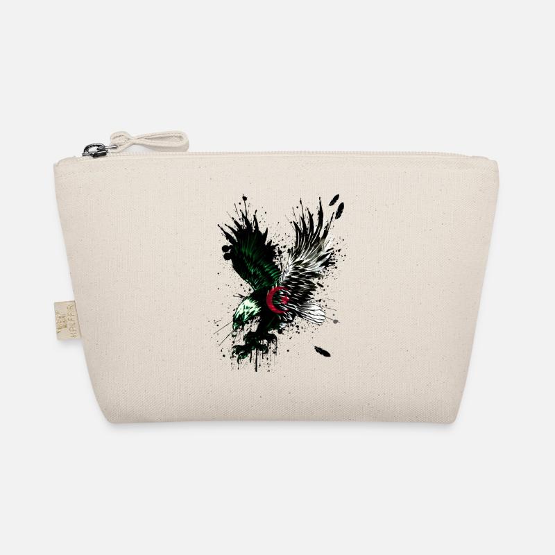 Flag Algeria - eagle Algerian flag Organic Pouch