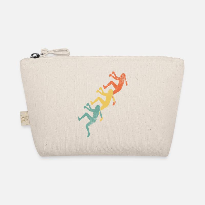 Klettern Mädchen Kletterer Bio-Täschchen