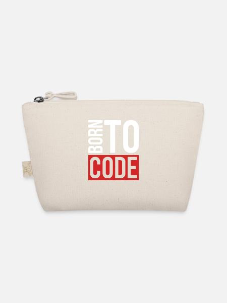 Programmierer Coder Software Entwickler - Bio-Täschchen - Natur - Vorne