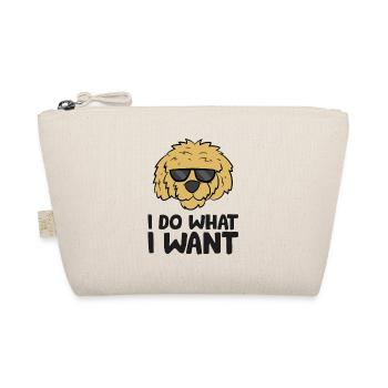Goldendoodle-Besitzer Ich mache was ich will - Bio-Täschchen - Natur - Vorne