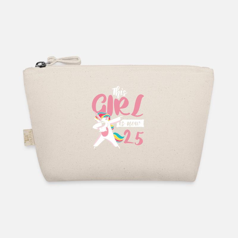 25th birthday years old year old unicorn gift Organic Pouch
