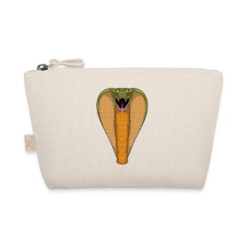 Cobra Snake - Organic Pouch - nature - Front