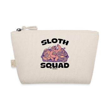 Sloth Squad - Bio-Täschchen - Natur - Vorne