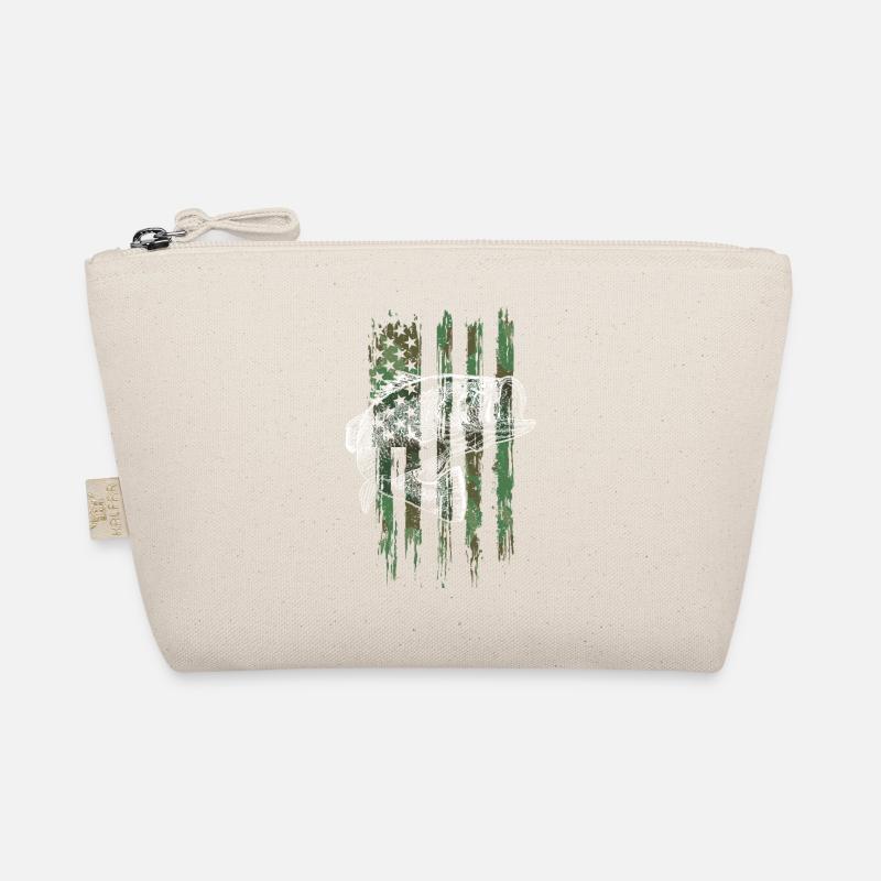 Achigan Pêche Camouflage Drapeau Grande Bouche Pêcheur H Trousse biologique
