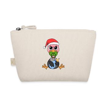 Baby Geier Weihnachten - Bio-Täschchen - Natur - Vorne