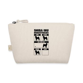 Shiba Inu Hundetricks - Bio-Täschchen - Natur - Vorne