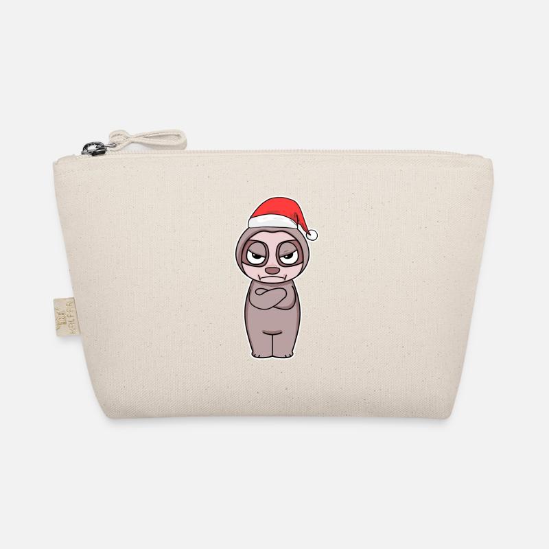 Faultier Weihnachten Bio-Täschchen