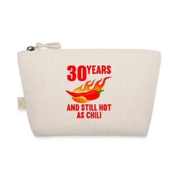 30 years hot as chili 30th birthday - Organic Pouch - nature - Front