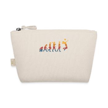 Volleyball Volleyballspieler - Bio-Täschchen - Natur - Vorne