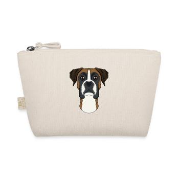Boxer Lover I Dog Lover I Boxer - Organic Pouch - nature - Front