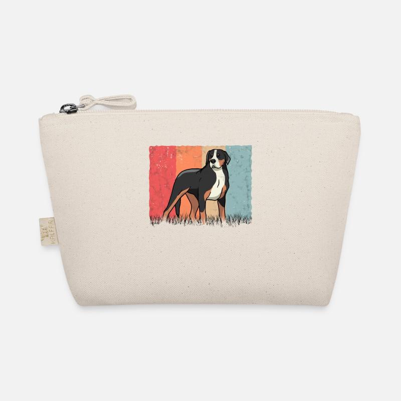 Great Swiss Mountain Dog Retro Organic Pouch
