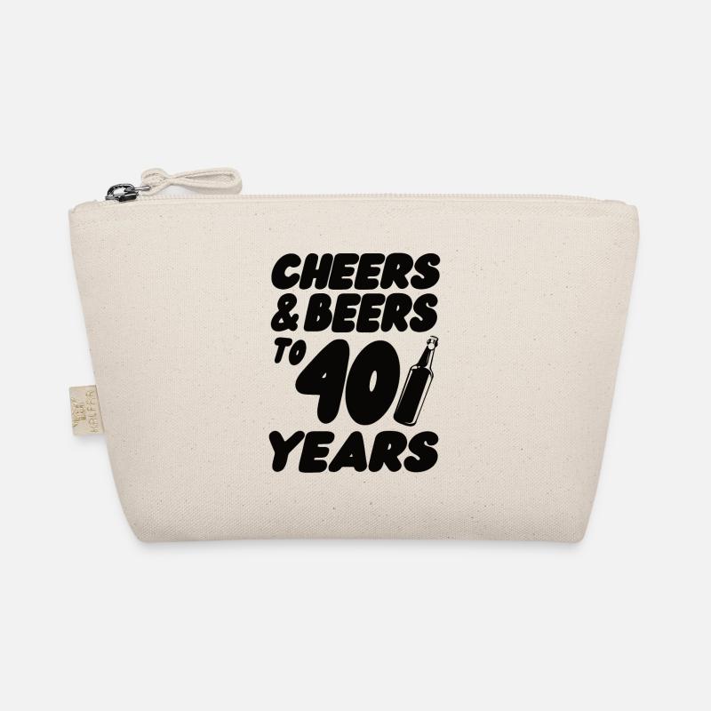 40th birthday Organic Pouch