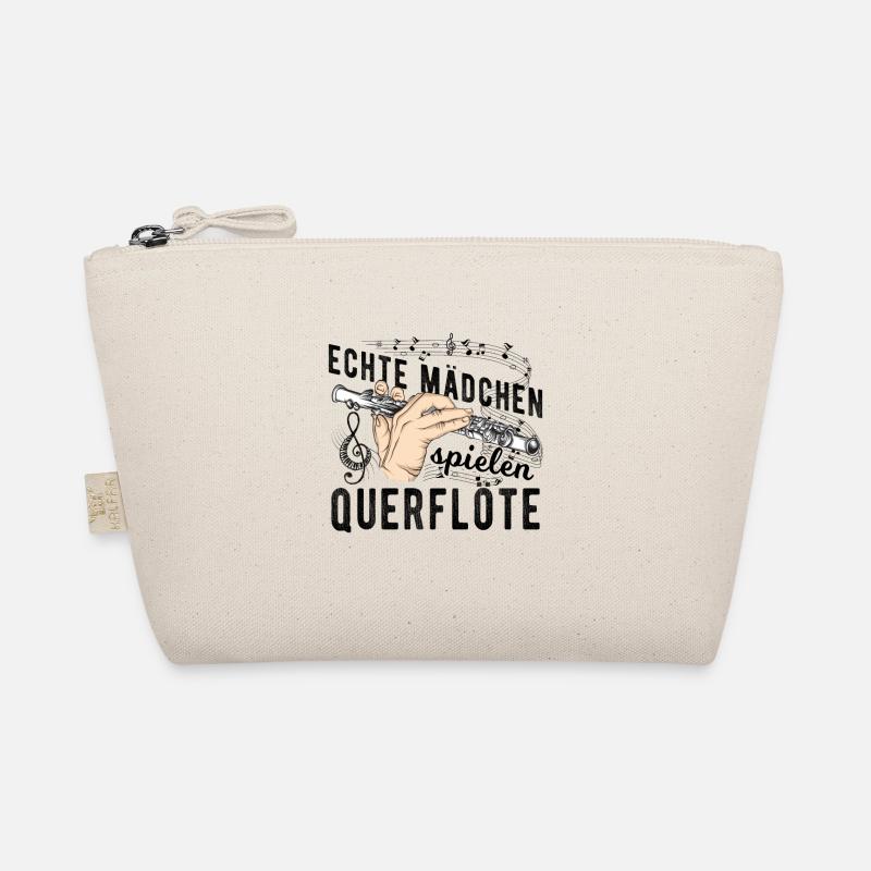 Querflöte - Bio-Täschchen - Natur