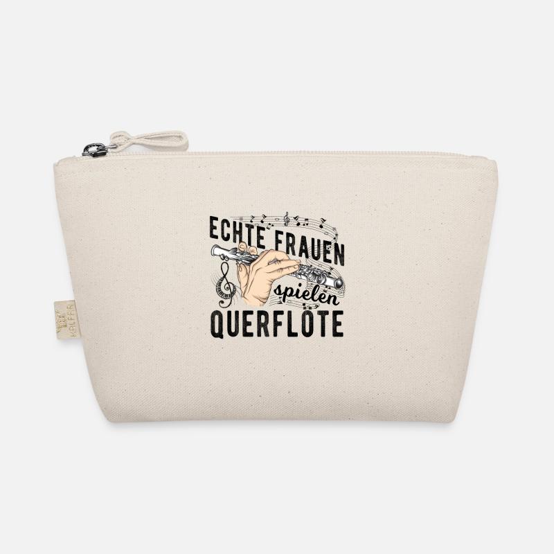 Querflöte - Bio-Täschchen - Natur