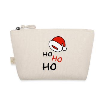 ho ho ho Chapeau de Noël Cadeaux de Noël - Trousse biologique - nature - Devant