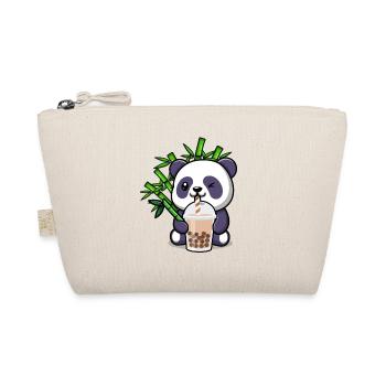 Panda Boba Tea Drôle Bubble Tea Foodie Pet Lover - Trousse biologique - nature - Devant