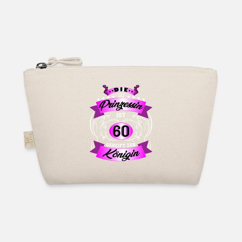 60 Geburtstag Frauen Geschenk 60 Jahre Geburtstag - Bio-Täschchen - Natur