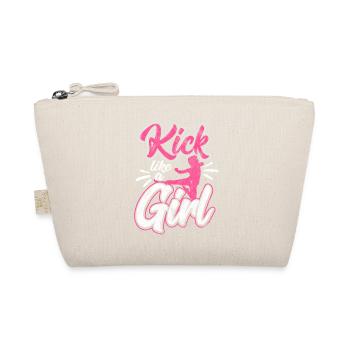 Shirt de karaté femme ou une fille comme un cadeau - Trousse biologique - nature - Devant