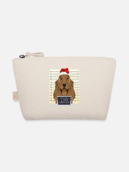 Cher Père Noël, je peux expliquer Cocker Spaniel Noël - Trousse biologique - nature - Devant