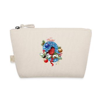 Bouvreuils sur branches de sapin et tambourins avec neige - Trousse biologique - nature - Devant
