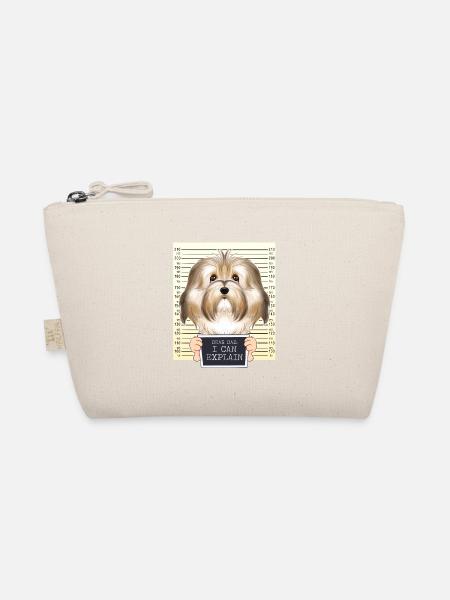 Dear Dad I Can Explain I Havanese Dad I Havanese - Bio-Täschchen - Natur - Vorne
