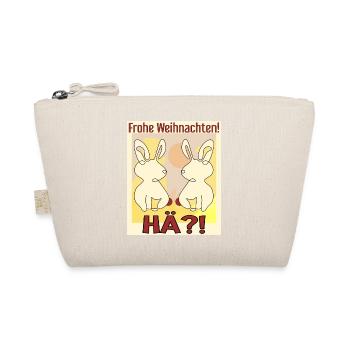 Osterhasen Weihnachtsfeier - Bio-Täschchen - Natur - Vorne