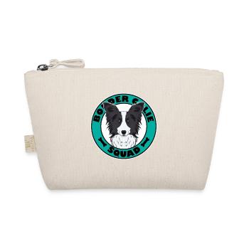 Border Collie Squad I Dog Lover I Border Collie - Organic Pouch - nature - Front