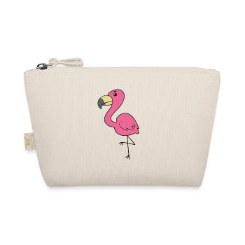 Flamingo - Bio-Täschchen - Natur - Vorne