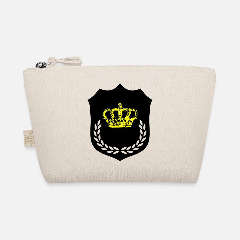 wappen krone 02 Bio-Täschchen