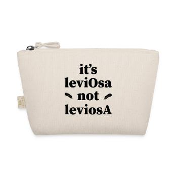 Magischer Zauberspruch - Es Ist Leviosa, Nicht - Bio-Täschchen - Natur - Vorne