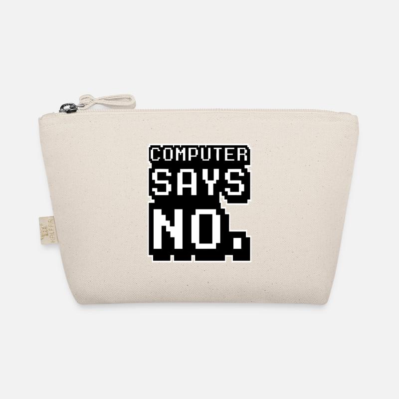 Computer sagt Nein Bio-Täschchen