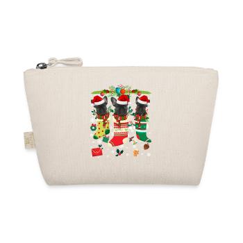 Pull de Noël moche Français Bulldog - Trousse biologique - nature - Devant