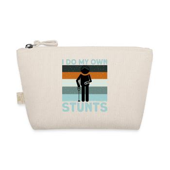 I Do My Own Stunts - Bio-Täschchen - Natur - Vorne