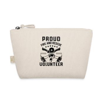 Volunteer Firefighter Firefighter Firefighter - Organic Pouch - nature - Front