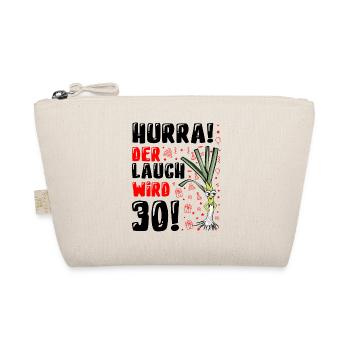 30 Geburtstag Männer Gag Geschenk Ehrenlauch - Bio-Täschchen - Natur - Vorne