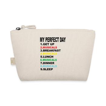 My Perfect Day Musicals - Organic Pouch - nature - Front