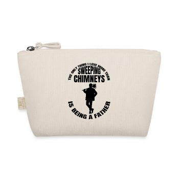 Chimney Sweep Dad Essenkehrer Father Chimney Sweeper - Organic Pouch - nature - Front