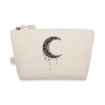Occult Satan Moon Gothic - Moon Witch - Organic Pouch - nature - Front