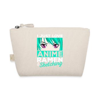 J’adore Anime Ramen Sketching Manga Cadeau - Trousse biologique - nature - Devant